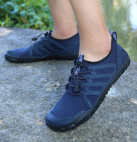 Nouvelles chaussures de pêche en plein air en amont chaussures de plage à cinq doigts pour hommes été Lycra matériel supérieur printemps saison