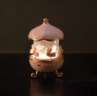 Mini Proyector de Estrellas Yinzam, Proyección de Corto Alcance, Compatible con 3D, Funciona con Batería, Luz Nocturna Decorativa Giratoria, Luz LED para Bebés