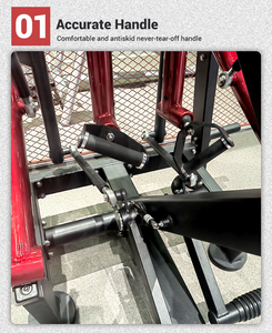 Equipo de fitness integral para gimnasio en casa, material de acero, entrenamiento de fuerza inteligente para uso comercial, prensa de pecho descendente - Product Image 5