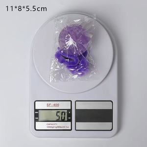 ลูกบอลยางกัดไม่แตกสำหรับสัตว์เลี้ยง รูปทรงหนอนผีเสื้อ ของเล่นบอลกระโดด บอลหลุม บอลกระเด้ง - Product Image 6