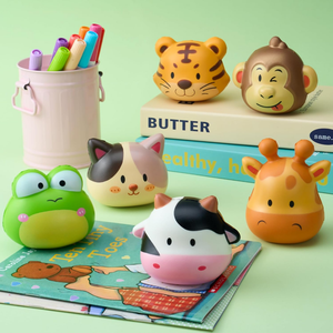 Jouets Squishy Animaux JITENG pour Fêtes, Balles Anti-Stress, Articles pour Sacs Cadeaux, Remplissages de Piñata, Cadeaux d'<span class=keywords><strong>Anniversaire</strong></span>, Prix pour Coffre au Trésor - Product Image 5