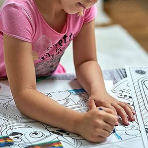 Ensemble de crayons de cire portables avec logo personnalisé, 8 couleurs assorties, boîte en papier kraft, fournitures de coloriage pour les activités artistiques des enfants - Product Image 6