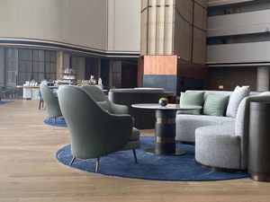 Alfombra de Lana Moderna de Lujo, Hecha a Mano, para Salas de Estar y Salas de Golf, Diseño de Pelo Alto Premium - Product Image 6