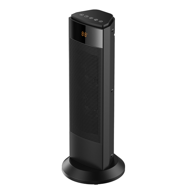 Electric Fan Heater Hot Sale Winter Heater Overheat Protection Flame Effect Electric Tower Heater Bathroom PTC Ceramic 2KW 2000W