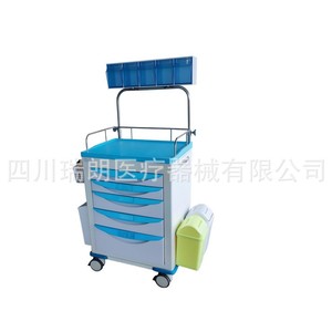 Carrito Médico Sichuan Ruilang YTC-051-2 Silencioso de Cinco Niveles con Barandilla Fija para Uso Hospitalario - Product Image 1