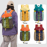 Nouveauté Sac à dos souple en nylon multifonctionnel unisexe grande capacité imperméable avec fermeture éclair pour voyage