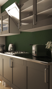 Vermonhouzz Mobili da <span class=keywords><strong>Cucina</strong></span> Classici Stile Shaker con Inserti in Vetro, Armadietti Personalizzati con Fronte in Vetro <span class=keywords><strong>per</strong></span> <span class=keywords><strong>Cucina</strong></span> - Product Image 5