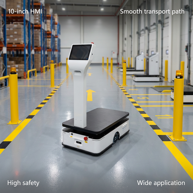 MDBOT Auto Self Charging Intelligent Amr Manufacturer Handling Mobile Robot Unmanned Piggyback Vehicle Laser Navigation AGV