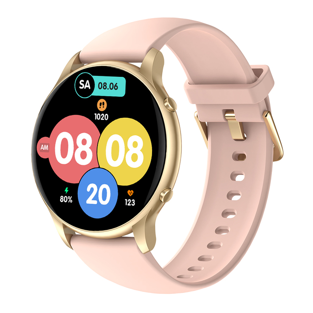 1.32 Inch TFT Silica Gel Smart Watch Bracelet 2025 Stock Smart Health Monitor Fitness Tracker BT Calling IP68 Waterproof