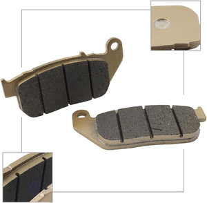 Pastiglie Freno Sinterizzate FA381 Grado HH per Sportster XL 1200 <span class=keywords><strong>R</strong></span> <span class=keywords><strong>V</strong></span> 883 XL1200 XL883 - Product Image 2