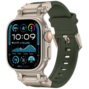 สมาร์ทวอทช์ 2.06 นิ้ว ตรวจวัดอัตราการเต้นของหัวใจ ระบบติดตาม GPS ปุ่ม SOS เกมส์ NFC โทรผ่านบลูทูธ นาฬิกาอัจฉริยะ - Product Image 1