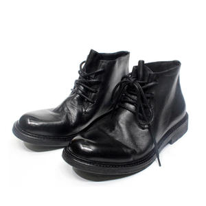 Nouvelles bottes Solidite Craft - Semelle en cuir véritable luxueuse, bottines décontractées en cuir de vachette, bottes chukka pour hommes, fabriquées à la main et tendance. - Product Image 5