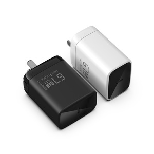Cargador <span class=keywords><strong>USB</strong></span> C GaN de 67W OEM ODM, Bloque de Carga Rápida PD Plegable, <span class=keywords><strong>Enchufe</strong></span> de Pared Multiprotocolo Tipo-C para Laptop y Teléfono - Product Image 1