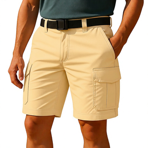 Fabricant de shorts sur mesure en direct d'usine, vente en gros de shorts personnalisés de haute qualité en satin 100% coton, séchage rapide, taille élastique - Product Image 4