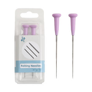 Aiguille de Feutrage de Laine avec Poignée Confortable, Fourniture <span class=keywords><strong>pour</strong></span> Feutrage à l'Aiguille <span class=keywords><strong>pour</strong></span> Projet de Laine Feutrée <span class=keywords><strong>pour</strong></span> Débutant et Professionnel - Product Image 3
