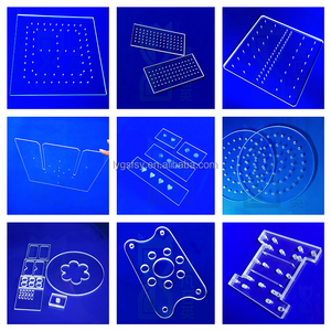 <span class=keywords><strong>Plaque</strong></span> de <span class=keywords><strong>verre</strong></span> de quartz synthétique UV en silice optique fondue transparente haute température personnalisée JGS1 JGS2 JGS3 - Product Image 5