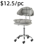 Moderne Barhocker-Set, Verstellbare Drehbare Hochstühle mit Rückenlehne und Fußstütze, Verschiedene Stile für Hausbar und Küchentheke, Großer Rabatt