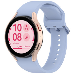 Nuevo para Samsung <span class=keywords><strong>Galaxy</strong></span> <span class=keywords><strong>Watch</strong></span> 7 SE 6 Classic <span class=keywords><strong>5</strong></span> <span class=keywords><strong>Pro</strong></span> <span class=keywords><strong>40mm</strong></span> Hebilla de llave Banda de reloj de silicona oficial - Product Image 1