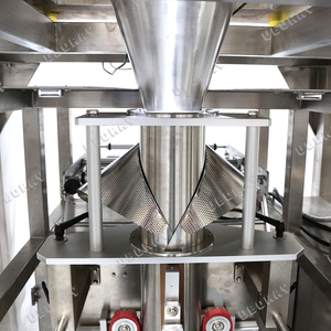 Tự động Chiên chuối chip chuối Chip Máy đóng gói Cà chua chip tôm Cracker máy đóng gói với Nitơ Đỏ bừng - Product Image 5