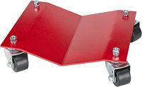Ensemble de 4 chariots de déménagement de voitures robustes, plateformes à roulettes 16 L x 12 L x 4 H