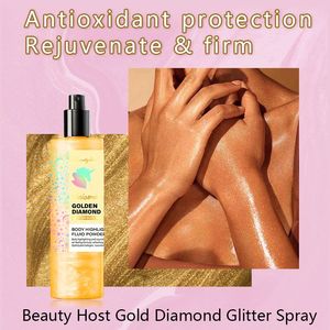 Spray corporel scintillant diamanté pour femme, déodorant corporel, formule naturelle chatoyante, logo personnalisé, directement de l'usine OEM - Product Image 1
