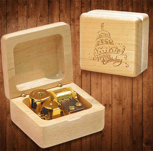 Phong Cách Mới Biểu Tượng Tùy Chỉnh Sản Xuất Giá Âm Nhạc Cổ Điển Hộp Quà Tặng Bằng Gỗ Âm Nhạc Hộp Âm Nhạc Hộp - Product Image 2