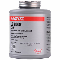 Pâte anti-grippage pour cuivre Henkel Adhesive LB 8008 C5-A, 1 lb (453,6 g), lubrifiant pour filetage haute température