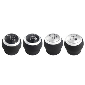 Pommeau de levier de vitesse en cuir, 5 ou 6 vitesses, ergonomique, pour Toyota Corolla Yaris RAV4 2007 2013 - Product Image 5