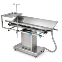 Table d'opération vétérinaire électrique XY ACS03 avec plateau en forme de V, surface facile à nettoyer et service de taille personnalisée
