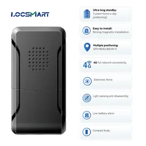 Veicolo Locsmart Car Tracker LTE Mini GPS Tracker L744 Smart 4G all'ingrosso accurato 4G Automotive GSM 2G e 4G cruscotto integrato