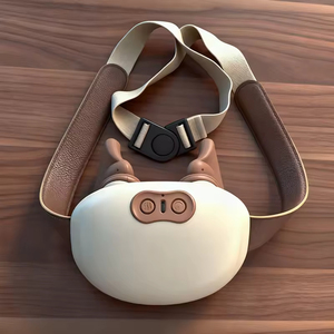 Alat Pijat Leher Portabel Mini Genggam Selendang Pijat Pemanas Inframerah Fisioterapi <span class=keywords><strong>3</strong></span> Intensitas Kontrol Waktu Penghilang Stres - Product Image 4