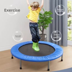 <span class=keywords><strong>Trampolín</strong></span> Plegable para Uso Doméstico, <span class=keywords><strong>Trampolín</strong></span> Pequeño para Interiores para Niños, Bebés y Familias, Cama Elástica de Material PP - Product Image 2
