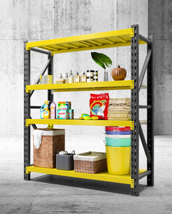 Industrielle anpassbare Garagen lager regale mit verstellbaren Schrauben Stahl metall regale zum Stapeln von Lagern - Product Image 5