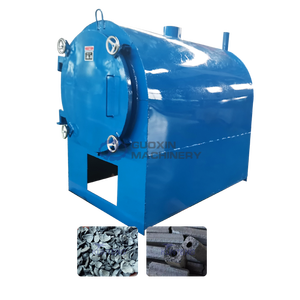 Bamboo <strong>Log</strong> Wood Carbonising Furnace Horizontal Wood Straw Carbonising Furnace Bamboo Walnut Charcoal Machine Equipment - Product Image 1
