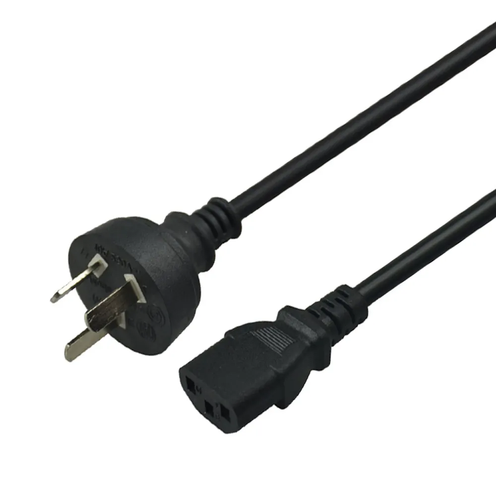 SIPU 1m 1.5m 1.8m 2m AU 표준 3 핀 플러그 플러그 IEC320 C13 커넥터 케이블 호주 AC 전원 코드