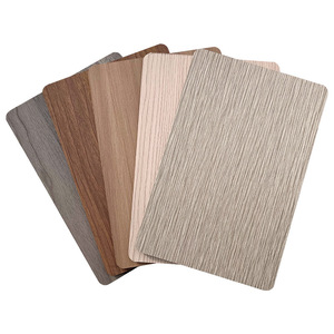 Panel dekoratif Interior arang bambu Veneer kayu Panel dinding PVC Panel dinding latar belakang - Product Image 3