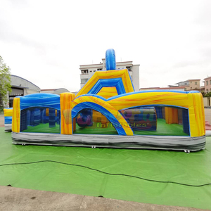 Structure gonflable géante de qualité commerciale pour enfants, parcours d'obstacles extrême en plein air - Product Image 3