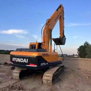 รถขุดมือสองสมรรถนะสูง Hyundai 225LC-9T น้ำหนัก 22 ตัน รถขุดตีนตะขาบ Hyundai สำหรับงานก่อสร้าง ลดราคา - Product Image 3