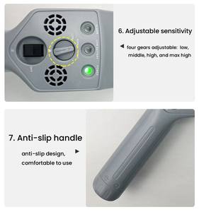 Detector de Metales Portátil de Alta Sensibilidad ST-105 para Seguridad, Detección de Oro y Joyería - Product Image 5