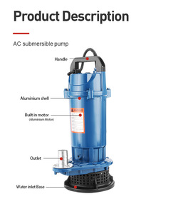 <span class=keywords><strong>Pompe</strong></span> à eau submersible 0,5 CV, 1 pouce, haute pression, haute levée, haut débit pour l'irrigation, la ferme, le jardin, la <span class=keywords><strong>piscine</strong></span>, l'eau propre, 220 V - Product Image 1