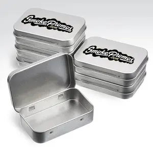 Child resistant prerolls tin case cigar tobacco joint tin box