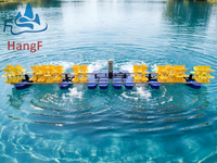 HANGFENG GWZJ182 Nouvel Aérateur à Pales Longues pour l'Aquaculture, l'Élevage de Poissons et de Crevettes, Augmentation de l'Oxygène, Traitement de l'Eau, Moteur 380V