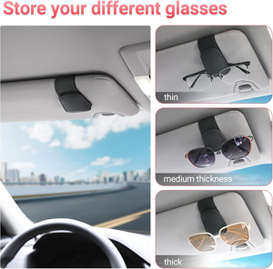 Producto <span class=keywords><strong>de</strong></span> Moda: Soporte Magnético para Gafas <span class=keywords><strong>de</strong></span> Sol para Visera <span class=keywords><strong>de</strong></span> Coche, Organizador <span class=keywords><strong>de</strong></span> Visera, Clip para Tarjetas, Soporte para Gafas <span class=keywords><strong>de</strong></span> Coche - Product Image 4