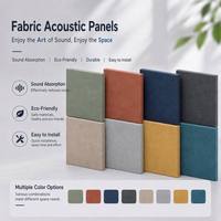Ensemble de solutions acoustiques professionnelles : panneaux anti-bruit + diffuseurs + pièges à basses pour studio à domicile et salle de conférence