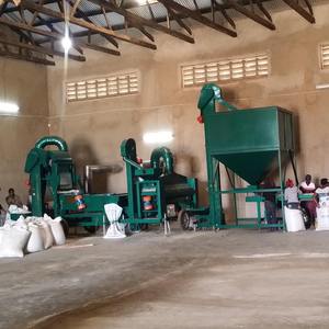 Ligne mobile de traitement de semences de riz paddy avec nettoyeur de pré-graine et table de gravité et machine de traitement de semences - Product Image 3