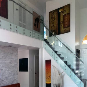 Prima Fabrication Verre Vis <span class=keywords><strong>En</strong></span> Acier Inoxydable Verre Montage Entretoise Verre Rampe Escalier Kits Matériel - Product Image 1