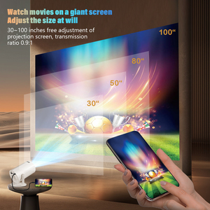 Home Dormitorio Teatro Proyector <span class=keywords><strong>Wifi</strong></span> Pantalla Mirroring Android Mini Proyectores Multimedia Lcd Home Theater Proyector portátil - Product Image 4
