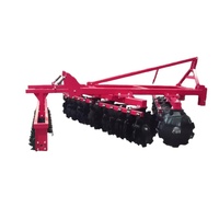 Herse à disques tractée 160 CV, profondeur de travail réglable, 5-7,8 mu/h pour la préparation et le traitement des terres agricoles de blé et de maïs