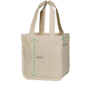 Large Capacity Reusable <b>Canvas</b> Grocery Tote Bag Heavy Duty Cotton Shopping <b>Handbag</b> for Farmers Market Grocery Shopping Daily Use - Product Image 3