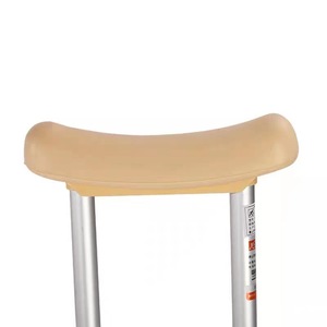 Muletas Axilares KS de Aleación de Aluminio, Altura Ajustable, Antideslizantes, para Rehabilitación y Uso Doméstico - Product Image 2